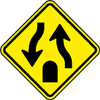 Fim de Pista Dupla (A-42b) — placa de advertência