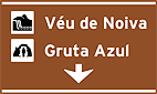 Placa Indicativa de Sentido Posicionamento na Pista — placa de atrativos turísticos