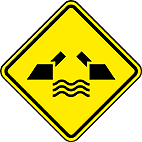 Ponte Móvel (A-23) — placa de advertência