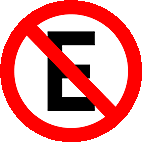 Placa R-6a – Proibido estacionar