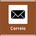 Serviço Variado Correio — placa de atrativos turísticos