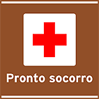 Serviço Variado Pronto Socorro — placa de atrativos turísticos
