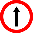 Siga em Frente (R-26) — placa de regulamentação
