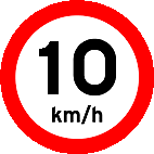 Velocidade máxima permitida (R-19)