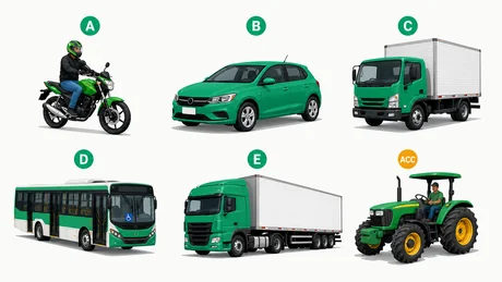 Categorias da CNH (A, B, C, D, E e ACC)