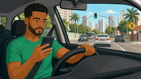 Celular ao Volante: A Infração Mais Comum