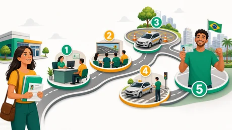 Como Tirar a CNH: Etapas Completas