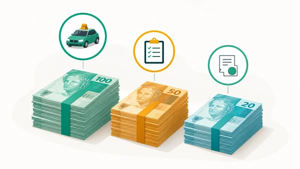Composição dos custos para tirar a CNH