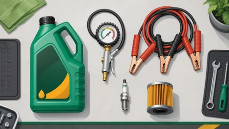Manutenção Preventiva: Óleo, Pneus, Freios e Bateria