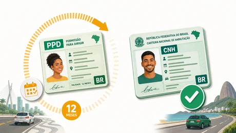 PPD e CNH Definitiva: Os 12 Primeiros Meses
